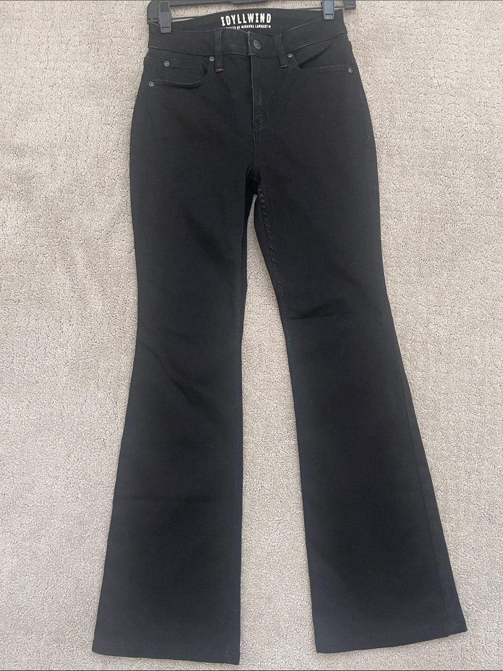 Idyllwind Black High-Rise Flared Jeans size 2